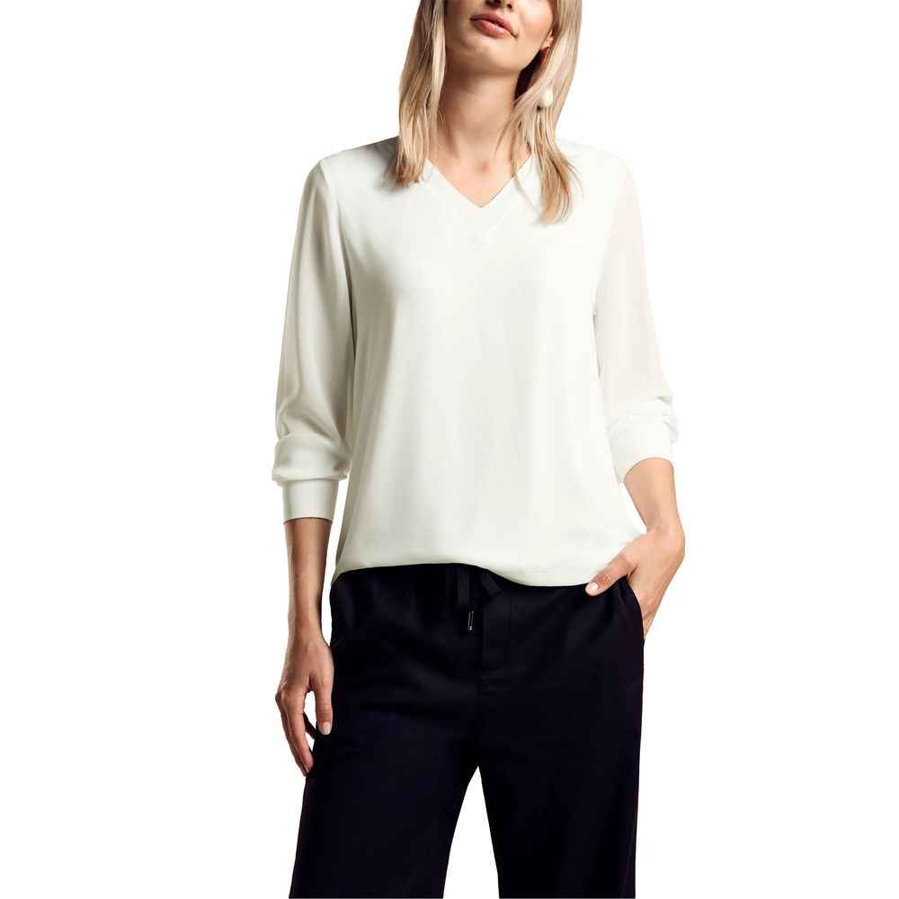 Street One White Viscose Blouse