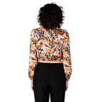 Only Orange Polyester Blouse