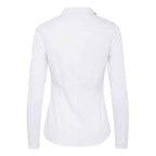 ICHI White Cotton Shirt