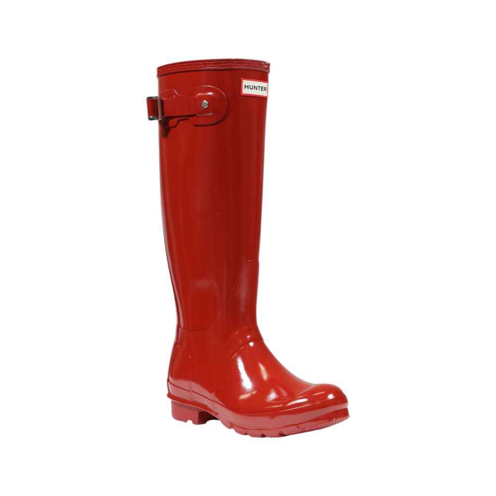 Hunter Red Recycled Polyester Ankle