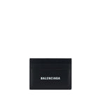 Balenciaga Black Calf Leather Bos Taurus Wallet