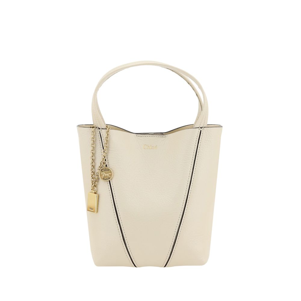 Chloé Beige Calf Leather Bos Taurus Shoulder Bag