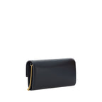 Balmain Black Calf Leather Bos Taurus Wallet