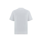 Brunello Cucinelli White Cotton T-Shirt