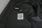 Dolce & Gabbana Gray Cotton Single Breasted Formal Blazer