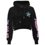 Comme Des Fuckdown Black Cotton Women Sweatshirt