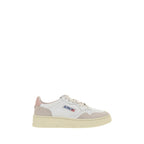 Autry White Leather Low Top Sneakers