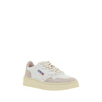 Autry White Leather Low Top Sneakers
