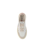 Autry White Leather Low Top Sneakers