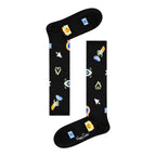 Happy Socks Black Cotton Socks