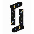 Happy Socks Black Cotton Socks