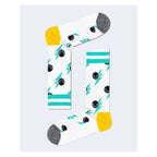 Happy Socks White Cotton Socks