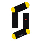 Happy Socks Black Cotton Socks