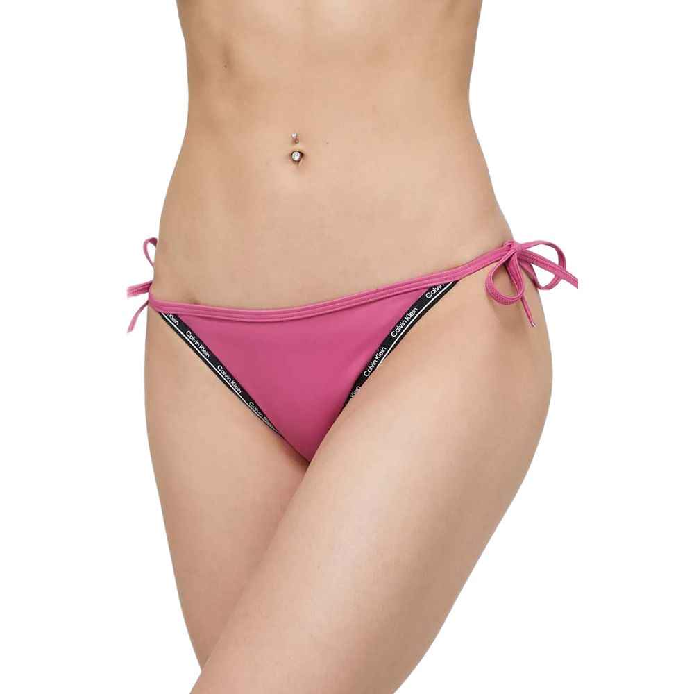 Calvin Klein Jeans Pink Polyester Swim Brief