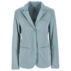 People Of Shibuya Light Blue Polyester Women Jacket