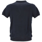 People Of Shibuya Blue Cotton Polo Shirt