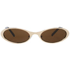 More & More Gold Metal Sunglasses