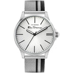 Ben Sherman Gray Stainless Steel Dress Watch