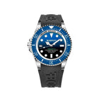 Bobroff Black Rubber Sport Watch