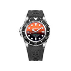 Bobroff Black Rubber Sport Watch