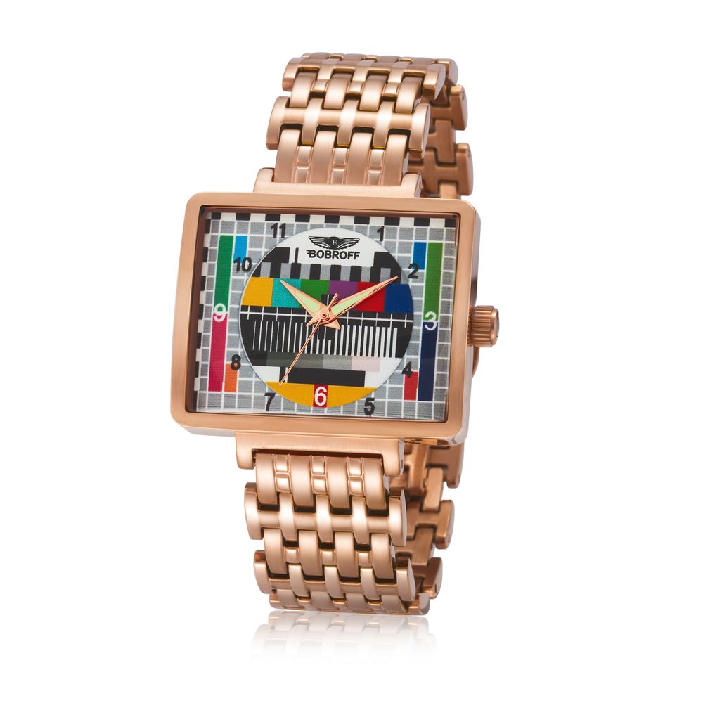 Bobroff Bronze Stainless Steel Watch