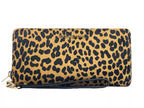 Michael Kors Jet Set Animal Print Continental Wristlet Wallet