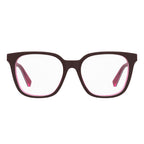 Love Moschino Burgundy Acetate Glasses (Frames)
