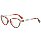 Moschino Burgundy Metal Glasses (Frames)