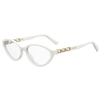 Moschino White Acetate Glasses (Frames)