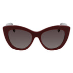 Salvatore Ferragamo Bordeaux Acetate Sunglasses
