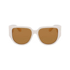 Ferragamo White Bio Injected Sunglasses