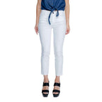 Street One White Cotton Pant