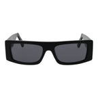GCDS Black Plastic Sunglasses