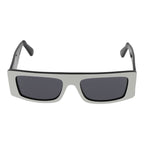 GCDS White Plastic Sunglasses
