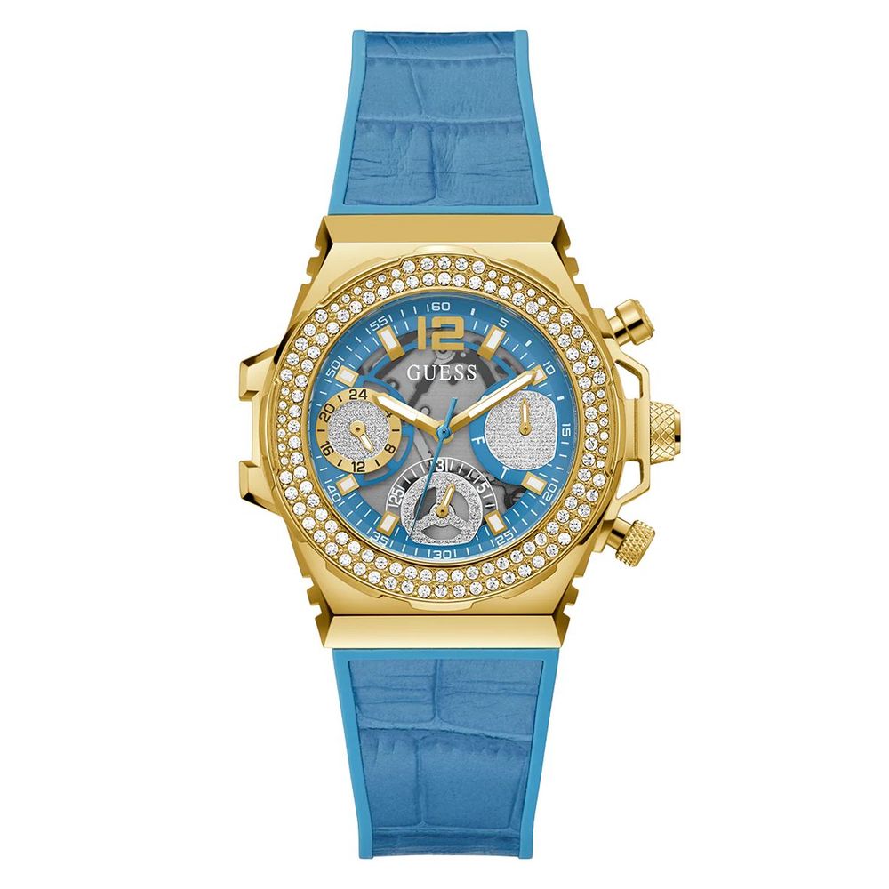 Guess Blue Synthetic Sport Watch