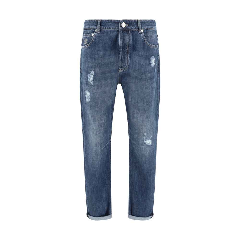 Brunello Cucinelli Worn-out Jeans