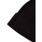 Calvin Klein Black Organic Cotton Caps Baseball Hat