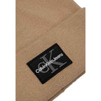 Calvin Klein Jeans Beige Cotton Caps Baseball Hat