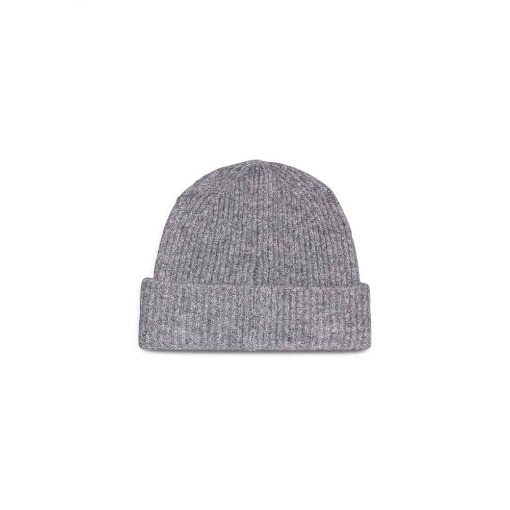 Calvin Klein Gray Marabou Caps Baseball Hat