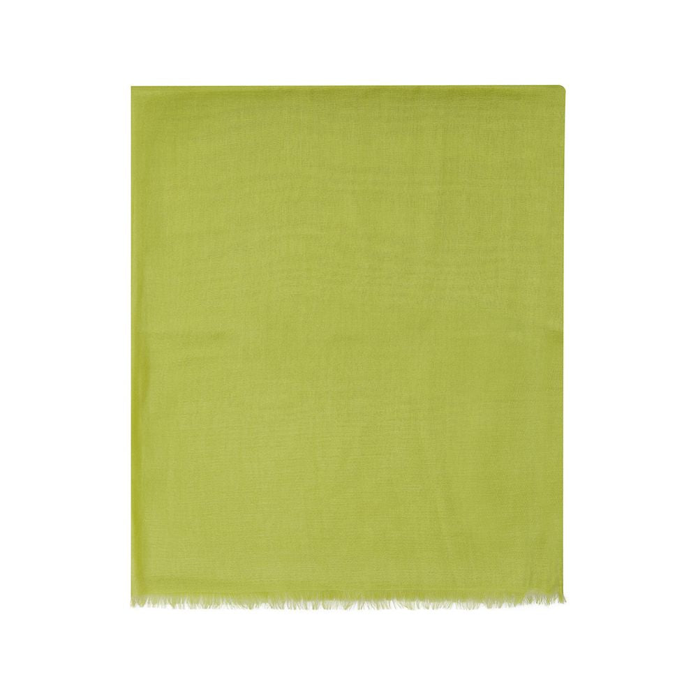 Tessitura di Novara Green Cashmere Scarf - Maison Luxe