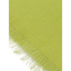 Tessitura di Novara Green Cashmere Scarf - Maison Luxe