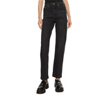 Calvin Klein Jeans Black Cotton Mom Jean