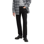 Calvin Klein Jeans Black Cotton Relaxed Fit Jean