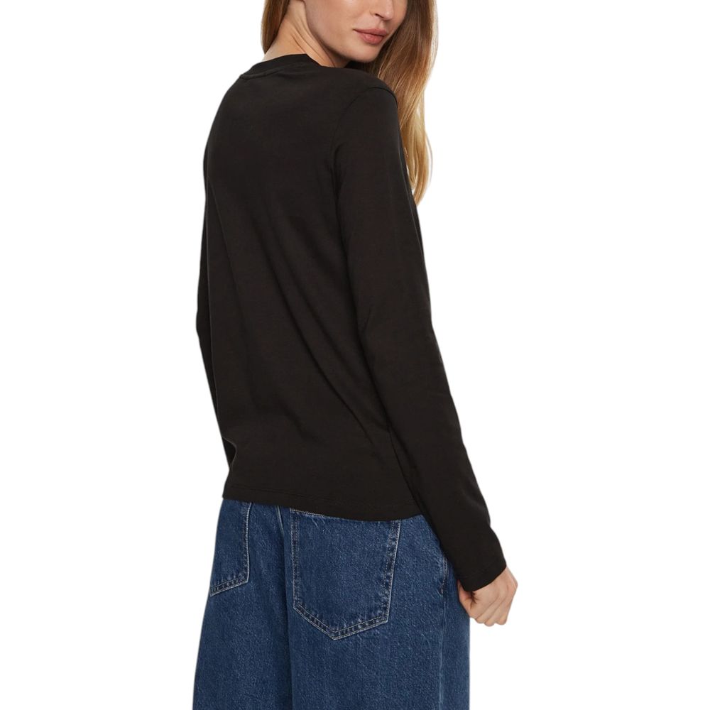 Calvin Klein Jeans Black Cotton T-Shirt