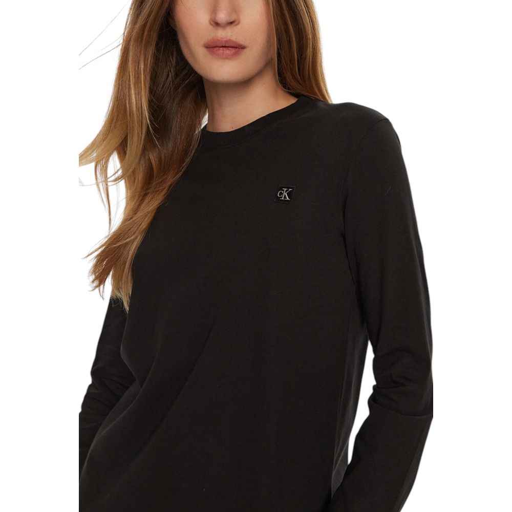 Calvin Klein Jeans Black Cotton T-Shirt