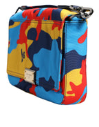 Dolce & Gabbana Multicolor Camouflage Nylon Crossbody Bag