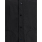 Paltò Black Polyester Coat