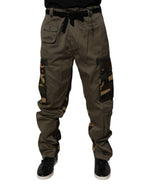Dolce & Gabbana Multicolor Patchwork Camouflage Cargo Pants