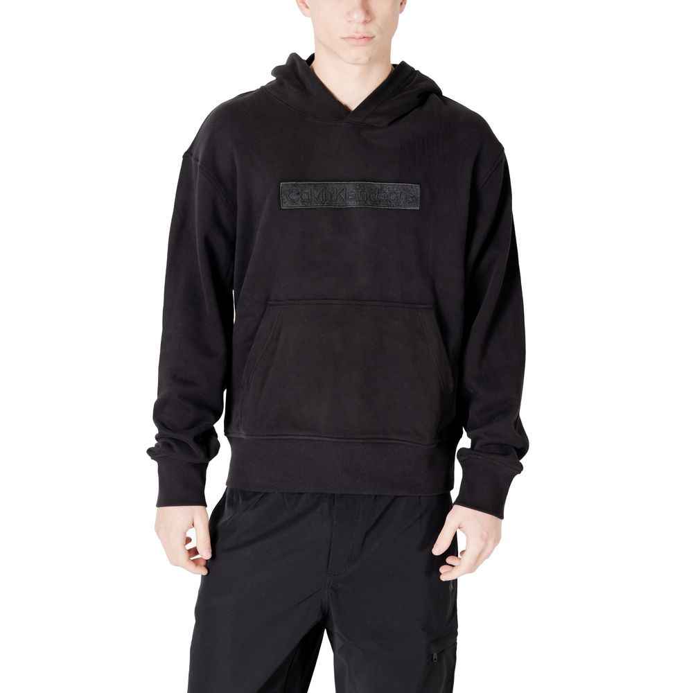 Calvin Klein Jeans Black Cotton Hoody