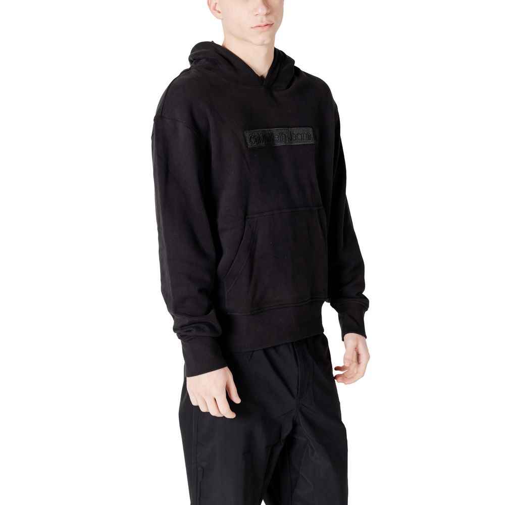 Calvin Klein Jeans Black Cotton Hoody